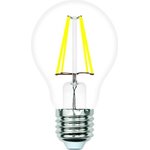 Лампа светодиодная LED-A60-6W/ 3000K/E27/CL/SLF UL-00008298