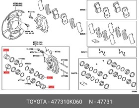 477310K060, Поpшень тоpмознсуппоpта