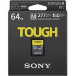 SFM64T, Карта памяти SDXC 64GB Sony SF-M TOUGH UHS-II U3 V60 150/277 MB/s (SF-M64T)