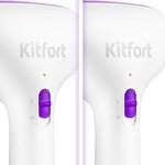 Отпариватель ручной KitFort КТ-998-1, фиолетовый / белый