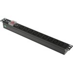 Блок распределения питания Lanmaster TWT-PDU19-10A9C3 гор.размещ ...