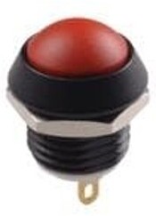 AP4E202TZBE, Pushbutton Switches 4NT EXT Dome Blk Cap BiColor LED-Red(Grn