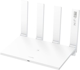 Фото 1/3 Wi-Fi роутер Huawei WS7100 (AX3 DUAL-CORE), AX3000, белый [53037713]