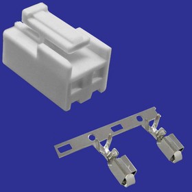 Разъём питания PHU2-02 pitch 3.96 mm+Terminal