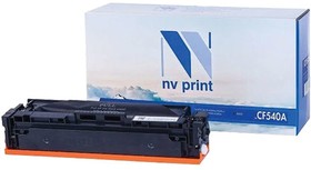Картридж лазерный NV PRINT (NV-CF540A) для HP M254dw/M254nw/MFP M280nw/M281fdw, черный, ресурс 1400 страниц