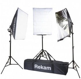 Фото 1/10 1509000125, Комплект флуоресцентных осветителей Rekam CL-465-FL3-SB kit