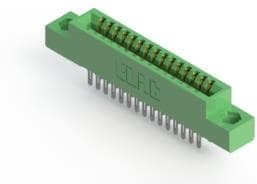 341-030-500-204, Standard Card Edge Connectors 30P ".100" x .140" GREEN