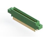 345-044-500-802, Standard Card Edge Connectors 44P .100" x .200" GREEN