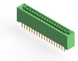 346-036-520-201, Standard Card Edge Connectors 36P .125" x .250" Green