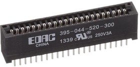 395-044-520-300, Standard Card Edge Connectors 44 POS .100" x .200" BLACK