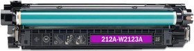 Фото 1/3 Картридж лазерный G&G 212A GG-W2123A пурпурный (4500стр.) для HP Color LJ M554/M555/578 Enterprise