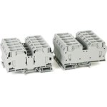 1492-L3 1492 Series DIN Rail Terminal Block Grey, 2.5 mm², Spring Clamp, IECEx/ATEX