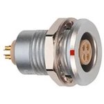 EGG.0K.306.CLL, Circular Push Pull Connectors FIXED RECEPTACLE NUT FIXING