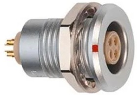 EGG.3K.306.CLL, Circular Push Pull Connectors FIXED RECEPTACLE NUT FIXING