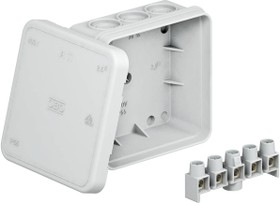 Surface-mount wet room junction box