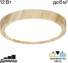 Citilux CL738122N Бейсик Клен Св-к Накл. LED 12W*4000K