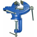 Тиски настольные мини 50мм с наковальней Чугун 25302