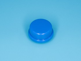 Фото 1/8 SWT-9R-BL, Колпачок круглый для тактовой кнопки, синий