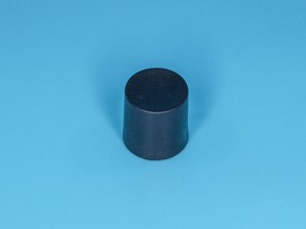 Фото 1/5 PSM1-K-4-B, Колпачок круглый для мини кнопки, черный, тип 2