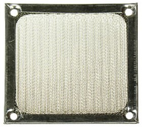 Фото 1/2 K-MF08E-4HA (80х80) Jamicon решетка металлическая(алюминий) с фильтром к вентилятору