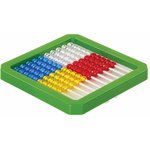 Счеты детские ПИФАГОР "Учись считать!", 160х160 мм, 105857