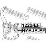 1220-EF, 1220EF_опора шаровая нижняя! с гайкой\ Hyundai XG/Magentis 2.0-2.5 V6 98
