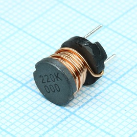 Фото 1/3 RCH895NP-220K, Power Inductors - Leaded 22uH 1.7A 60mOhms