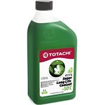 41701, TOTACHI Super Long Life Coolant Green -50C (1L)_антифриз! готовый зеленый\
