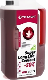 41904, Жидкость охлаждающая низкозамерзающая totachi super long life coolant red -50c 4л