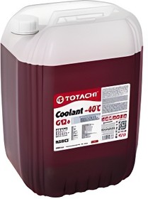 43120, Жидкость охлаждающая TOTACHI NIRO Coolant Red -40C G12+ 20кг