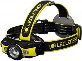 Фото 1/3 IH11R, Headlamp, LED, Rechargeable, 1000lm, 320m, IP54, Black / Yellow