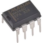 MAX660EPA+, MAX660EPA+ Charge Pump, Regulator 100mA, -5.5 -1.5 V, 80 kHz 8-Pin, PDIP