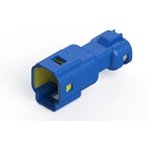 560-002-000-310, Pin & Socket Connectors W TO W 2P MALE PLUG BLUE FOR 1.00-1.30