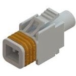 572-001-000-200, Pin & Socket Connectors 1 PIN RECEPTACLE WHITE