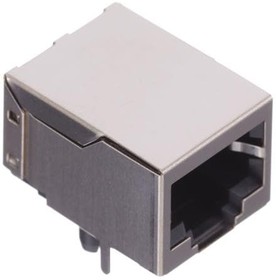 A00-108-662-450, Modular Connectors / Ethernet Connectors 1X1 RIGHT ANGLE SHIELDED