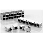 A63-113-431P112, Modular Connectors / Ethernet Connectors 8P/8C Magnetic Jack W/ ...