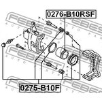 0276-B10RSF, Поршень суппорта тормозного переднего