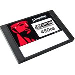 Серверный SSD Kingston DC600M, 480GB, 2.5" 7mm, SATA3, 3D TLC, R/W 560/470MB/s ...