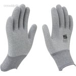 Перчатки антистатические токопроводящие вязанные нейлон/карбон (Rs 10Е9), размер L,