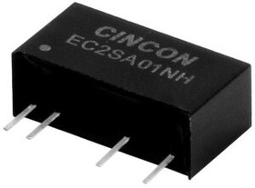 EC2SA02NH, Isolated DC/DC Converters - Through Hole 2W 5VDC in 12VDC out 167mA