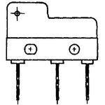 311SM6-H4, Basic / Snap Action Switches SPDT 5A Roller Lever