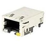 5-6605758-1, Modular Connectors / Ethernet Connectors RJ45 Connector