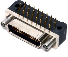 MWDM2R-25SCBRP-.110-464, D-Sub Micro-D Connectors MICRO D
