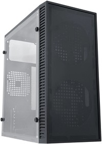 Корпус mATX Oklick OCC-MN304, Mini-Tower, без БП, черный | купить в розницу и оптом