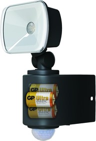 Фото 1/10 Автономный интеллектуальный прожектор GP Safeguard RF3.1 Black 130 Лм