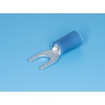 TYI-2-5, Клемма тип "U" 5,3мм, на провод 1,5-2,5мм, изолированная, кратно100шт.