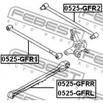 0525GFRL, Рычаг подвески