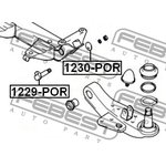 Болт с эксцентриком HYUNDAI H-1 02 2001-2007 [EUROPE + RUSSIA] \ 1229-POR FEBEST