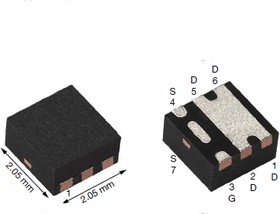 P-Channel MOSFET, 9 A, 20 V PowerPAK SC-70 SIA4265EDJ-T1-GE3