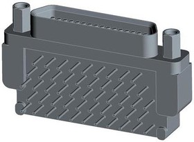 MS-262-025-435-220S, D-Sub MIL Spec Connectors Low Profile BoardMnt R/A 2 Row .050"